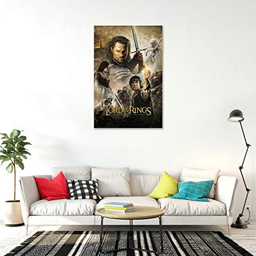 The Lord of the Rings Return King Movie Poster