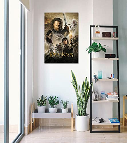 The Lord of the Rings Return King Movie Poster