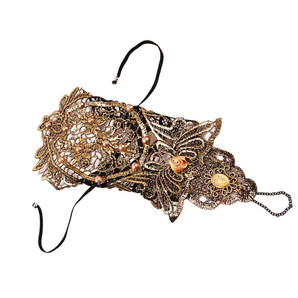 Victorian Lace Wristband Fingerless Glove