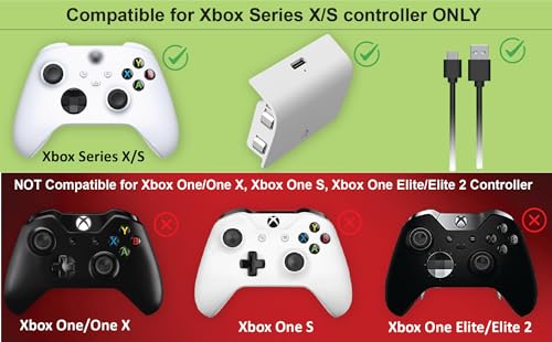 Xbox Series X/S Controller Rechargeable Battery Pack Set