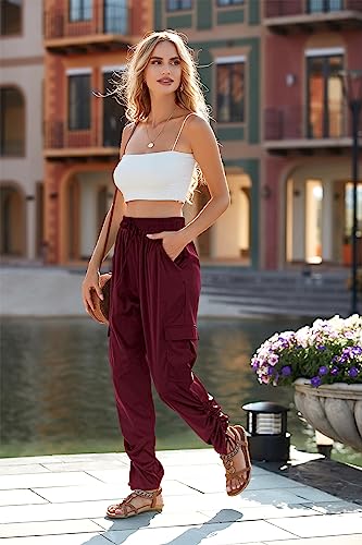 Goddess Satin Lounge Jogger Pants with Pockets