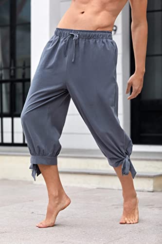 Men's Pirate Banded Pants for Renaissance Costume