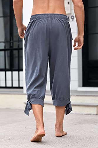 Men's Pirate Banded Pants for Renaissance Costume