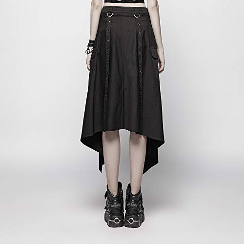 Black Punk Rave Daily Half Skirt