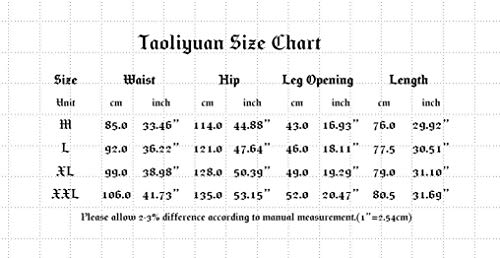 Men's Pirate Banded Pants for Renaissance Costume