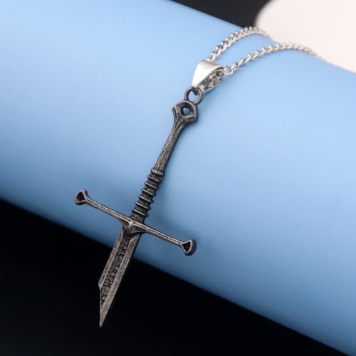Narsil Sword Necklace - LOTR - Gothic Cosplay