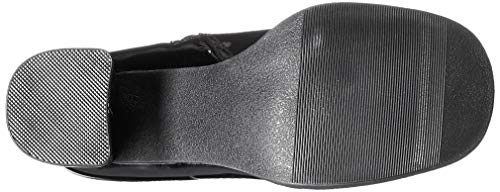 Black Patent Knee High Boots, Cat Woman