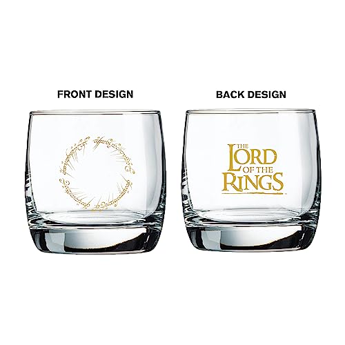 Fellowship of The Ring Whiskey Glasses Set 10 Oz