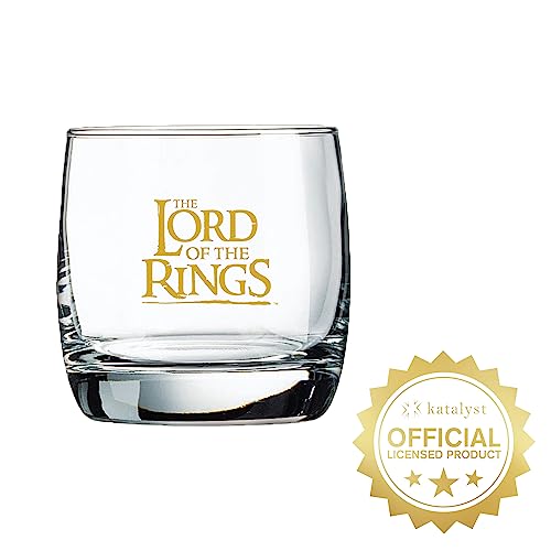 Fellowship of The Ring Whiskey Glasses Set 10 Oz