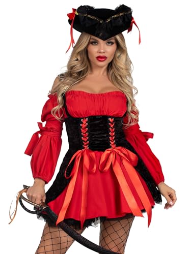 Vixen Pirate Wench Set - Sexy Halloween Costume
