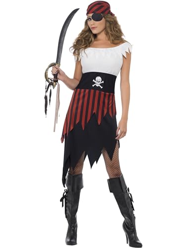 Pirate Wench Costume - Multicolor