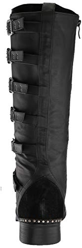 Ellie Shoes Men's Punk Combat Boot, Brown