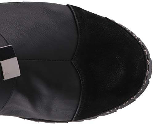 Ellie Shoes Men's Punk Combat Boot, Brown