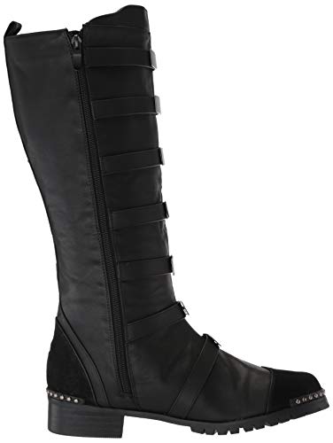 Ellie Shoes Men's Punk Combat Boot, Brown