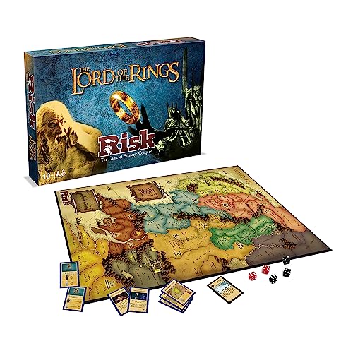 Lord of The Rings Risk Strategy Board Game