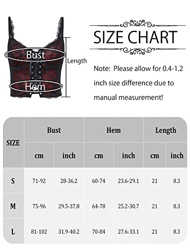 Gothic Vintage Corset Tank Top  