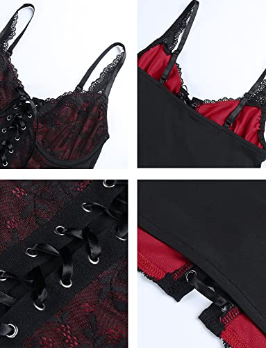 Gothic Vintage Corset Tank Top  