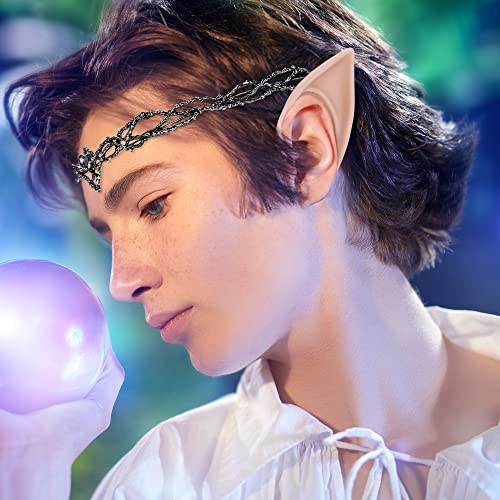 Elf Ears & Fairy Crown Set with Latex Ears