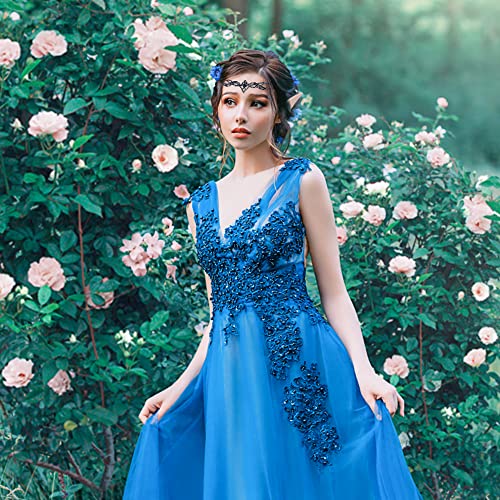 Elf Ears & Fairy Crown Set with Latex Ears