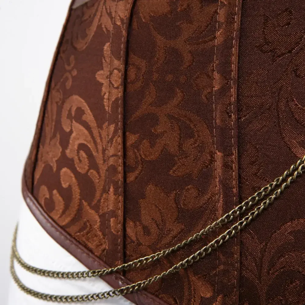 Women's Leather Corset with Buckle