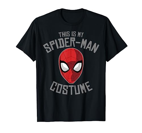 Spider Man Mask Graphic Tee for Halloween