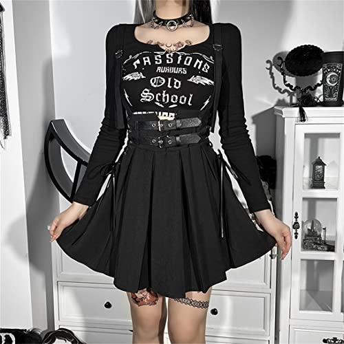 TOMETO STAR Gothic Punk Mini Pleated Skirt