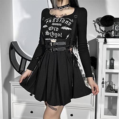 TOMETO STAR Gothic Punk Mini Pleated Skirt
