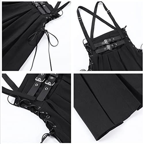 TOMETO STAR Gothic Punk Mini Pleated Skirt