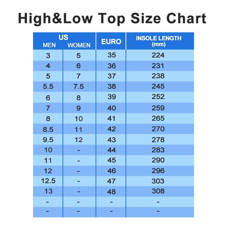 Skulls High Top Gothic Sneakers for Men/Women