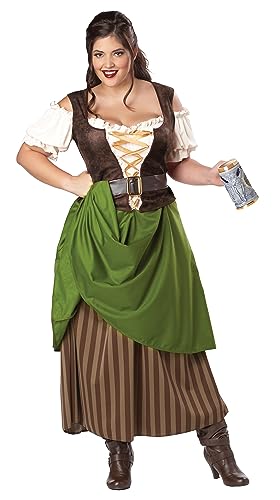 Tavern Maiden Costume in Plus Size