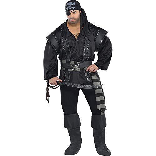 Dark Sea Scoundrel Pirate Costume for Men