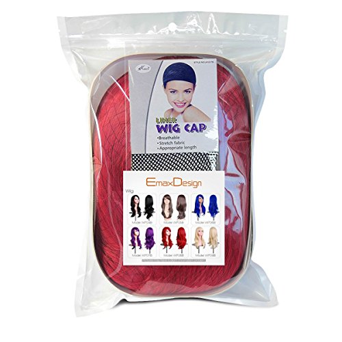  Wavy Red Cosplay Wig 28"