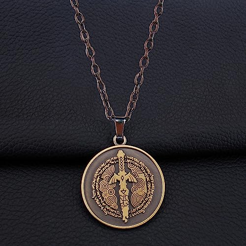 Legend of Zelda Master's Sword Necklace, Vintage Unisex