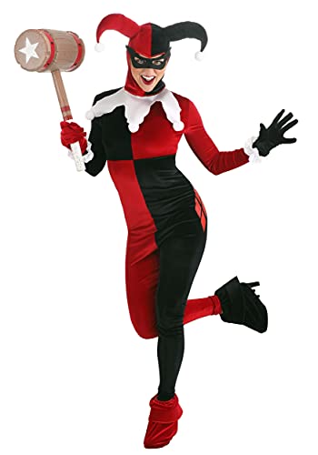 Deluxe Harley Quinn Costume for Super Villains
