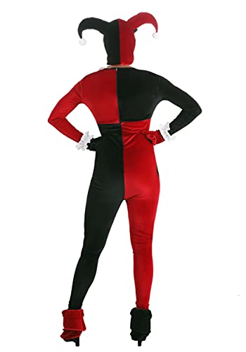 Deluxe Harley Quinn Costume for Super Villains