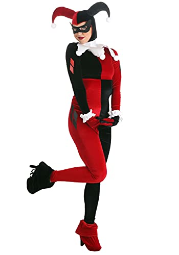 Deluxe Harley Quinn Costume for Super Villains