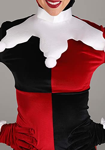 Deluxe Harley Quinn Costume for Super Villains