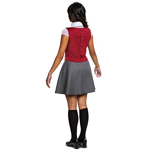 Gryffindor Adult Costume, Red & Gray