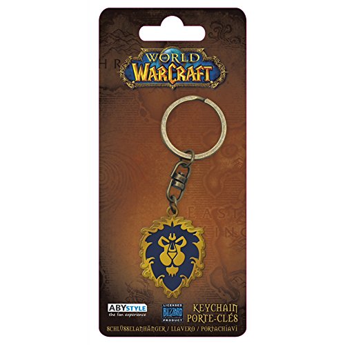 ABYSTYLE WoW Alliance Metal Keychain - Gaming Gift