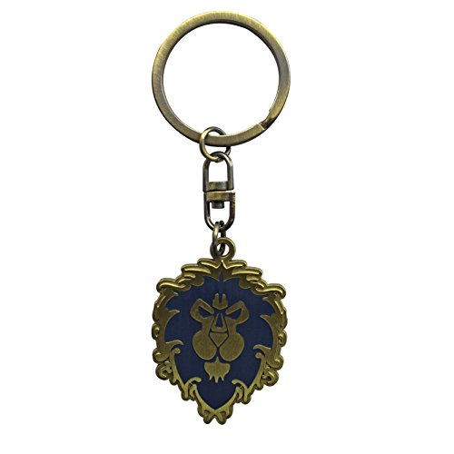 ABYSTYLE WoW Alliance Metal Keychain - Gaming Gift