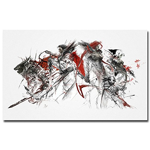 Guild Wars 2 Game Art Canvas Poster