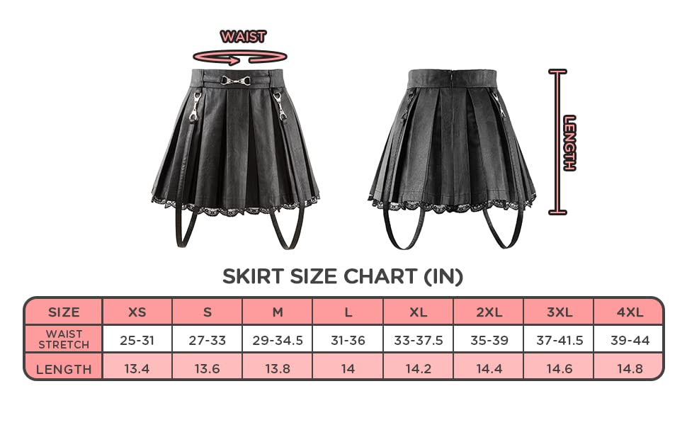 Lace Trim Mini Skirt - Troublemaker Black XS