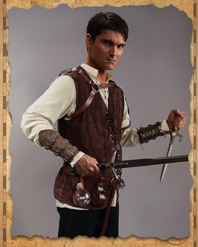 Men's Renaissance Pirate Costume Set for Cosplay