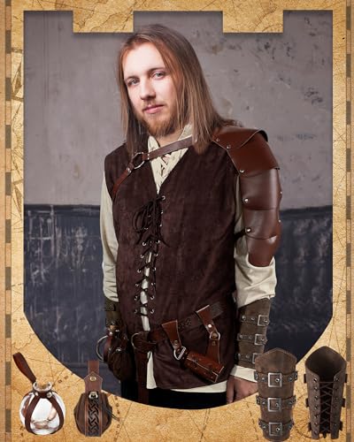 Men's Renaissance Pirate Costume Set for Cosplay