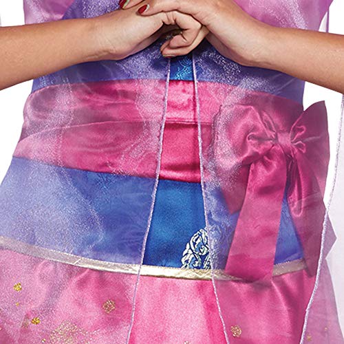 Mulan Deluxe Adult Costume, Pink, X-Large Size