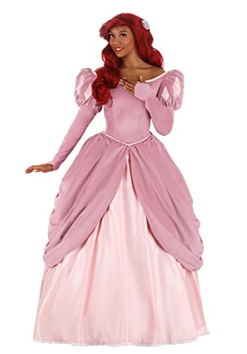Disney Princess Ariel Pink Ball Gown for Women