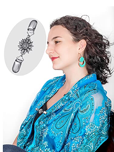 Vintage Cardigan Collar Clips - 4 Styles for Women