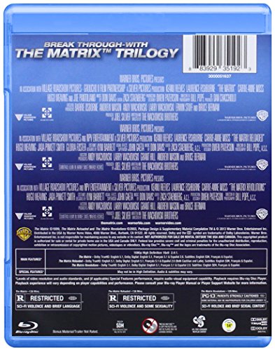 The Matrix Trilogy Blu-ray Set