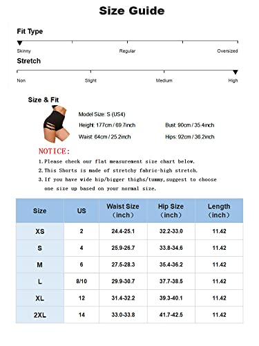 Black Gothic High Waist Mini Bodycon Punk Shorts