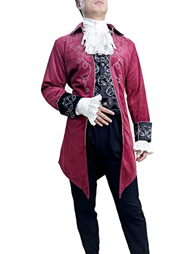 Men's Gothic Renaissance Shirt, White